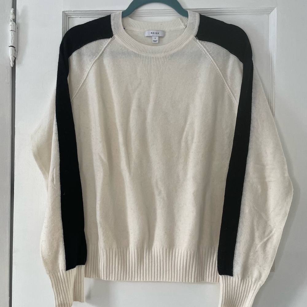 Reiss 100% cashmere Cream Sweater